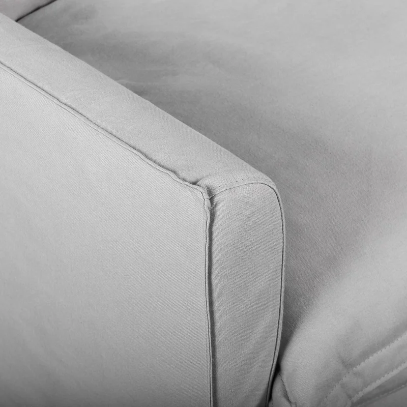 Sofa 4 Cuerpos Tela Gris Alaska en Gris - Sillones y sofás, Uruguay | Divino, vista 4