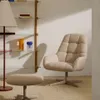 Butaca giratoria Jaspe beige y metal con - beige y metal con con acabado gris FSC 100% en Beige - Butacas, banquetas y puffs, Uruguay | Kavehome, vista 2 de 8