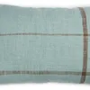 Almohadón HALLON 40x60 azul/marrón en Azul - Textiles, Uruguay | JYSK, vista 1 de 2
