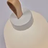 Lámpara de mesa Udiya de polietileno y metal acabado blanco en Blanco - Lámparas de mesa, Uruguay | Kavehome, vista 5 de 8