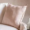 ALMOHADON PAZ - LINO ROSA - 55 X 55 en Rosa - Textiles, Uruguay | La Iberica, vista 8 de 9