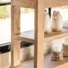BIBLIOTECA / CONSOLA CON ESTANTE TAURET en Madera natural - Bibliotecas, Uruguay | La Iberica, vista 7 de 9