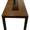 Mesa de comedor con vidrio negro - CON DETALLES EN LA MADERA. en Multicolor - Mesas de comedor, Uruguay | Champagne Home, vista 2 de 3