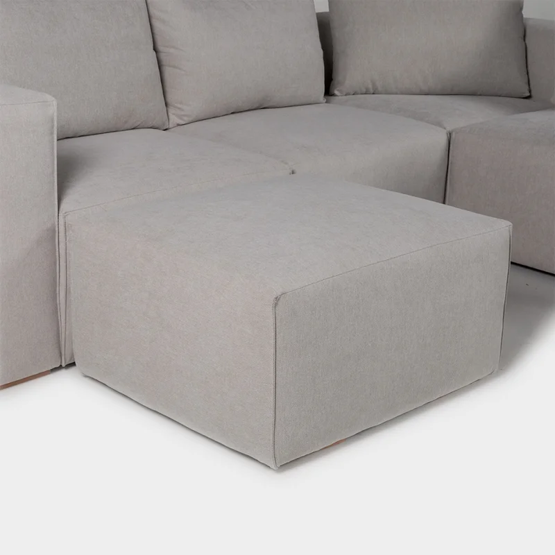 Rinconera Modular Trend (5 módulos) - Tela Microfibra - FX5-341 (Arena) en Beige - Sillones y sofás, Uruguay | Nyr, vista 4