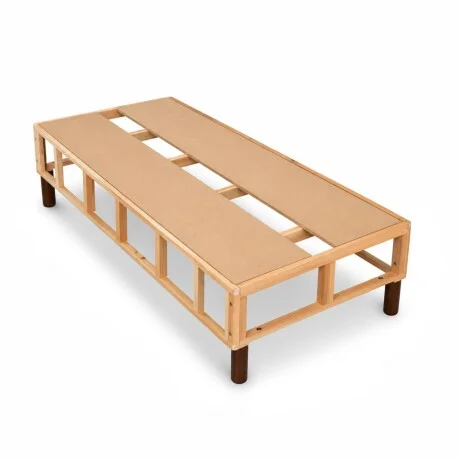 Cama SmartBox HAMPTONS 1 Plaza 90x190 cm - Negro en Negro - Dormitorio, Uruguay | La Cueva Muebles, vista 20