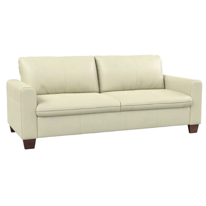 SOFA 100% CUERO - 3 CUERPOS - MODELO BLANC - COLOR PERLA en Perla - Sillones y sofás, Uruguay | Champagne Home