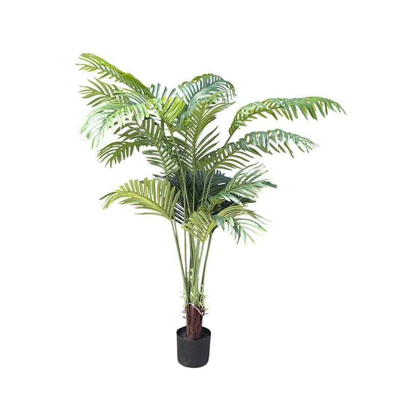 Planta Areca Artificial 160cm en Negro - Macetas, Uruguay | Alta Gracia Deco