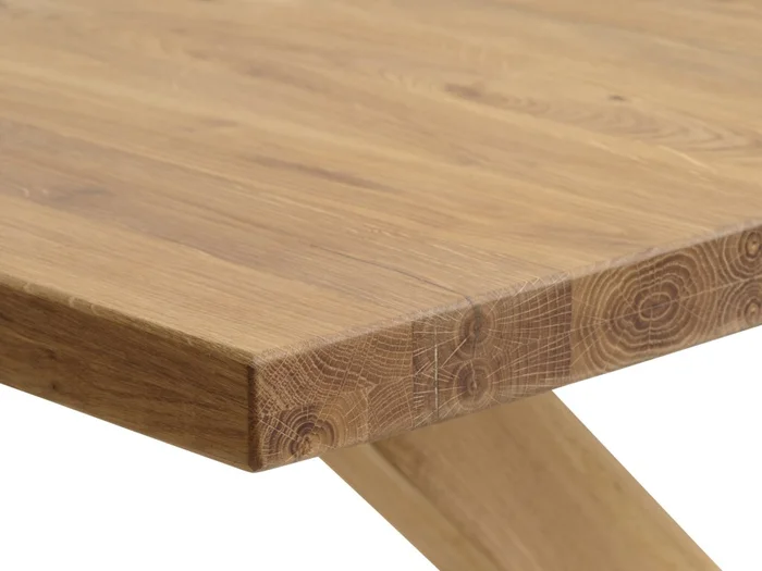Mesa de comedor GRIBSKOV 100x230 roble en Madera natural - Mesas de comedor, Uruguay | JYSK