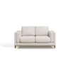 Sillón 2 Cuerpos Tela-premium Blanco Luxor Premium Easy Clean Hueso en Beige - Sillones y sofás, Uruguay | Divino, vista 2 de 3