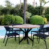 Silla en cuerda náutica negra y aluminio en Negro - Sillas, Uruguay | Entrecasa, vista 5 de 5