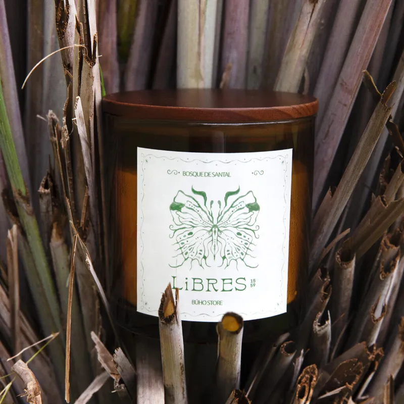 Vela aromática Bosque de Santal 170g en Marrón - Velas y Portavelas, Uruguay | Buho Store