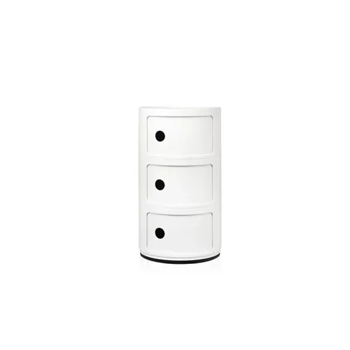 Mesa Baja Modular Componibili - White en Blanco - Mesas de living, Uruguay | Samic