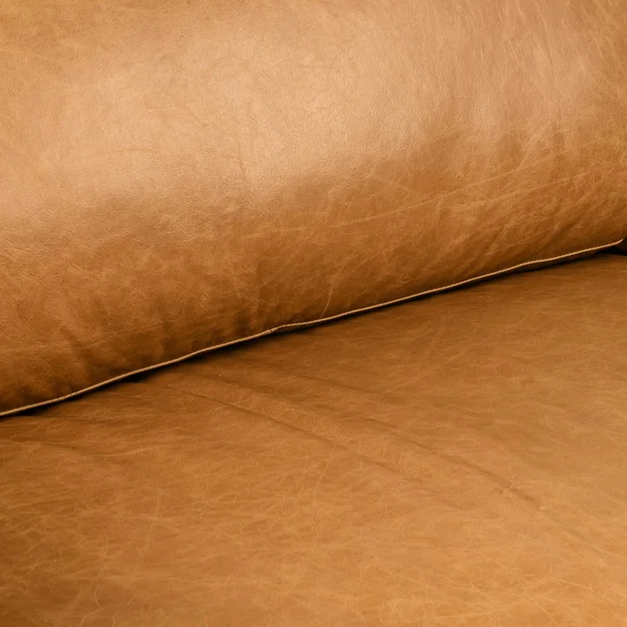Sillón Cuero-100-natural Marron Romeo Camel en Beige - Sillones y sofás, Uruguay | Divino, vista 6
