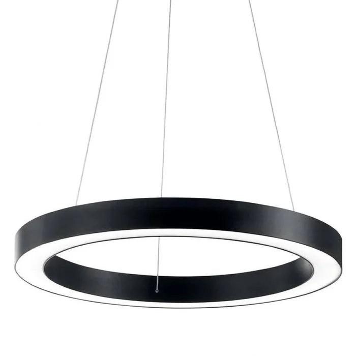 Colgante LED Zurich IV 92W 150 cm Negro en Negro - Lámparas colgantes, Uruguay | Serlux