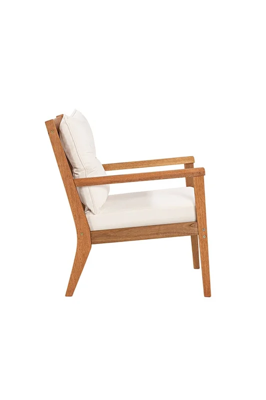 POLTRONA RIADE ACQUABLOCK CRUDO 62x75x81CM JATOBA - Muebles para el exterior, Uruguay | Vinibel, vista 3