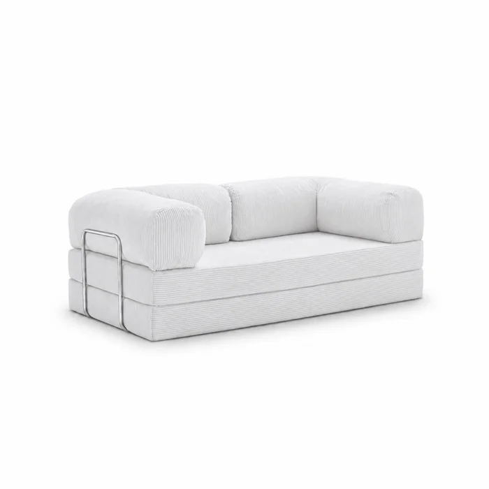 Sillón Cama Teddy 2 Cuerpos - White en Blanco - Sillones y sofás, Uruguay | Samic