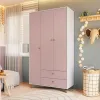 Ropero Infantil Rosa - Roperos y placares, Uruguay | RM Muebles y Deco, vista 1 de 4
