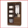 Ropero 4 puertas 2 cajones – Ideal 10090 en Marrón - Roperos y placares, Uruguay | Punto Unión, vista 4 de 8