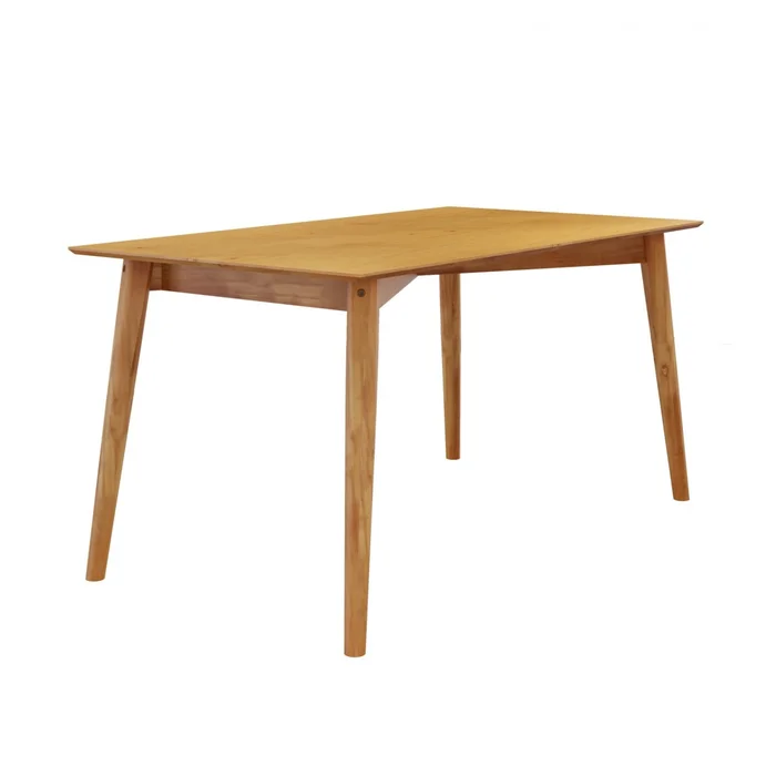 Mesa de comedor Livie 160 cm - Udine - Natural en Madera natural - Mesas de comedor, Uruguay | Rústico Hogar, vista 2