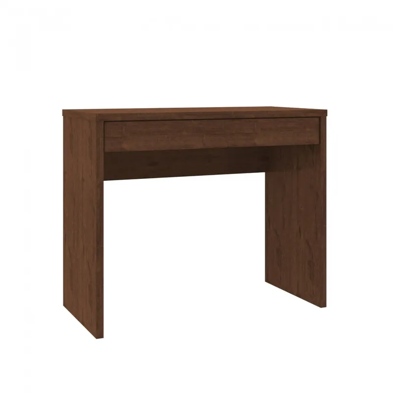 Escritorio Slim - 1 Cajon - Marron en Marrón - Escritorios, Uruguay | Rústico Hogar