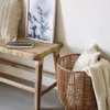 Banco Beida madera maciza teca 120 cm en Madera natural - Butacas, banquetas y puffs, Uruguay | Kavehome, vista 4 de 9