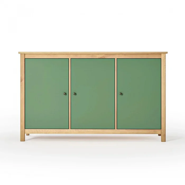 Aparador 3 Puertas - Mari - Verde en Verde - Cómodas, Uruguay | Rústico Hogar, vista 3