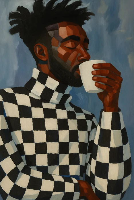 Afro coffee en Multicolor - Láminas, Uruguay | Mara Estudio