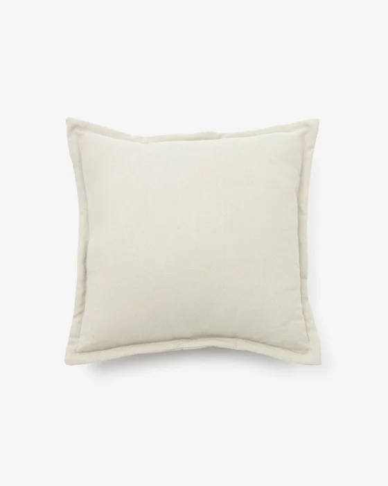Almohadón Lisette 45 x 45 cm - blanco en Blanco - Textiles, Uruguay | Kavehome