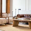 BUTACA WOOLY - WALNUT Y PELO LARGO en Beige - Butacas, banquetas y puffs, Uruguay | La Iberica, vista 17 de 23
