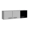 Aereos Cocina Mueble 3 Puertas Blanco/negro 613 en Blanco, Uruguay | Soy Hogar, vista 2