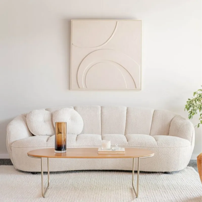 Sofá Felicce - 3 cuerpos / Beige en Beige - Sillones y sofás, Uruguay | Fábrica Italiana