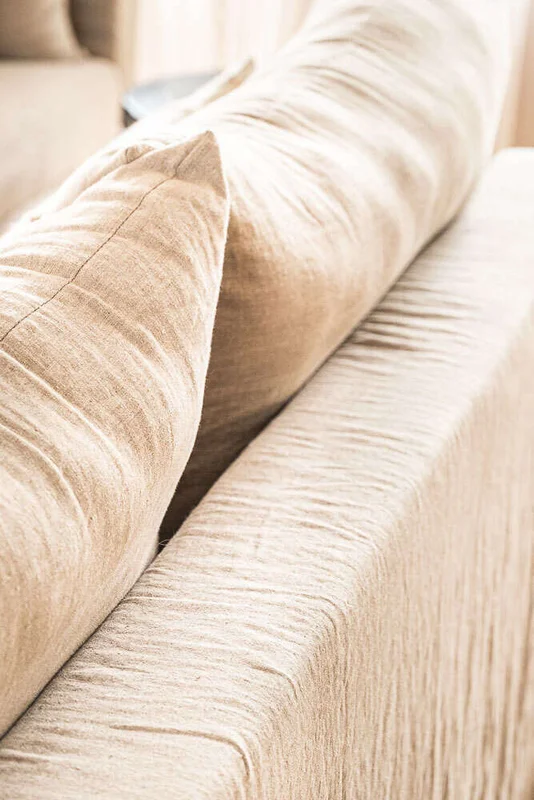 SILLON MANUELA 2.20 MTS - LINO CRUDO en Blanco - Sillones y sofás, Uruguay | La Iberica, vista 19
