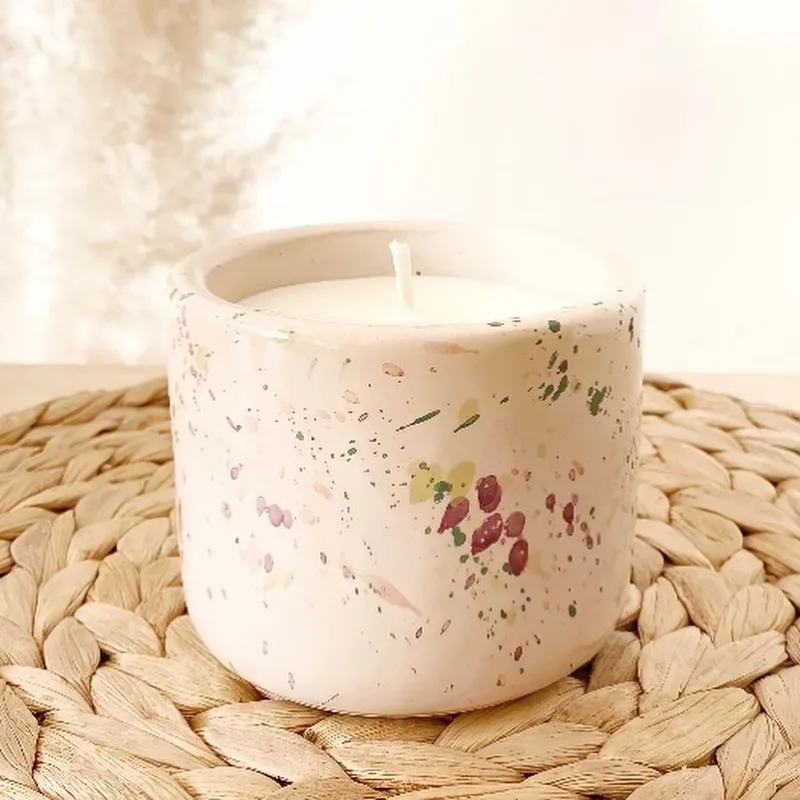 Velas aromáticas de cera de soja en Multicolor - Muebles, Uruguay | Decoramuss