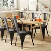 SILLA TOLIX BRONCE METAL COMEDOR - Sillas, Uruguay | Decohogar, vista 2 de 3