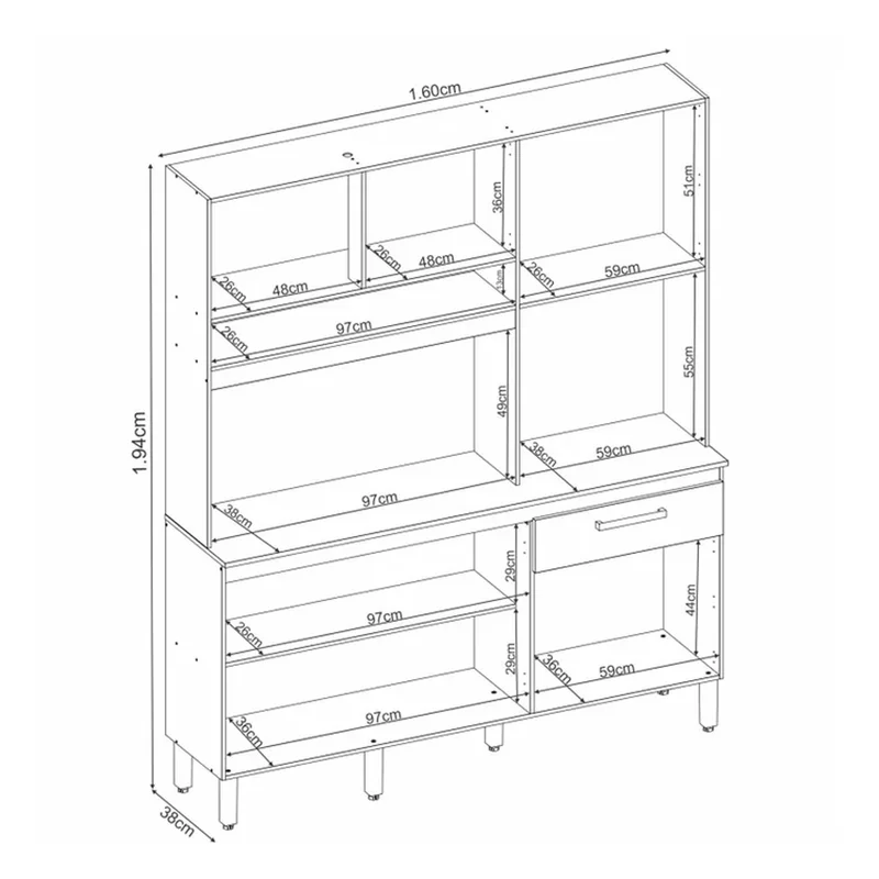 Kit de cocina Alamo - Muebles, Uruguay | Soy Hogar, vista 9
