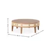 Mesa de Centro Tamborium - Baja - Madera Natural en Beige - Mesas de living, Uruguay | NYR, vista 3 de 3