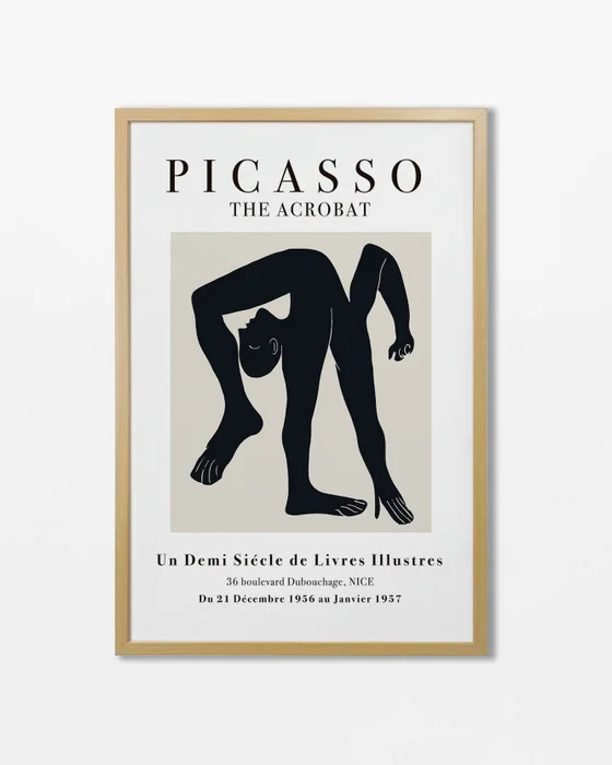 Picasso - El acrobata - Láminas, Uruguay | La Cuadrería