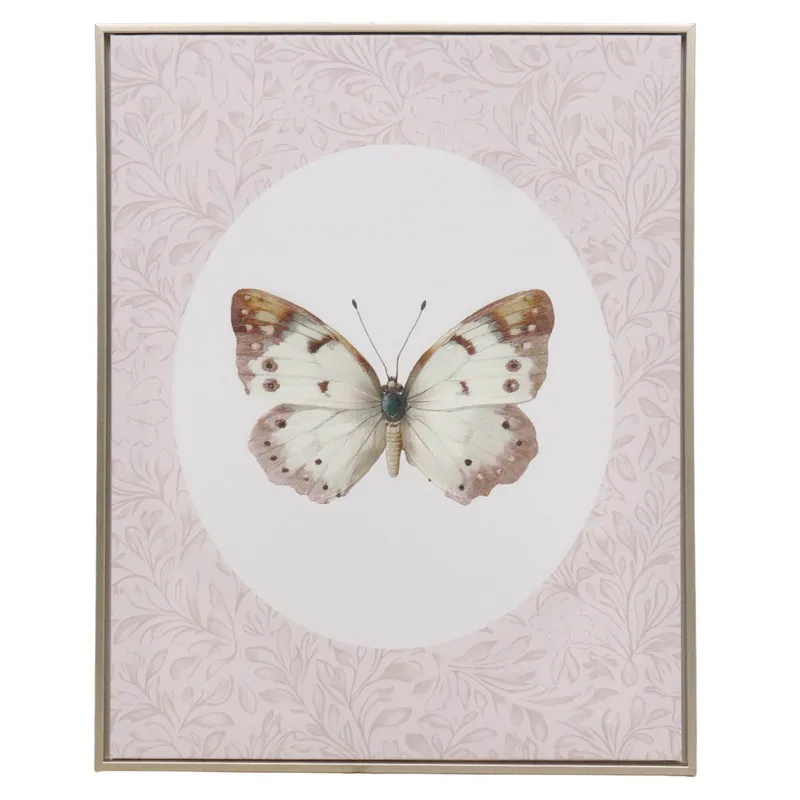 Cuadro Butterfly I, 40 Rosa Papel Wp2514737a en Rosa - Decoración de pared, Uruguay | Divino
