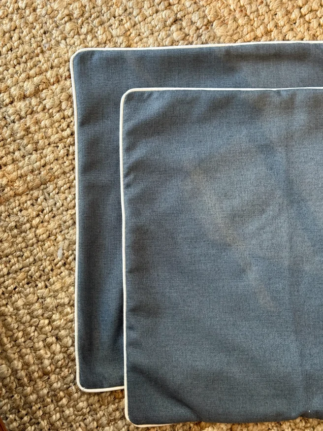 Funda Lino Kanvas Petrol - Textiles, Uruguay | Decilo con Alma, vista 2