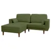 Sofá lineal DOHA con Puff Otomano / ÚLTIMAS UNIDADES en Verde oliva - Sillones y sofás, Uruguay | Unsi, vista 1 de 12