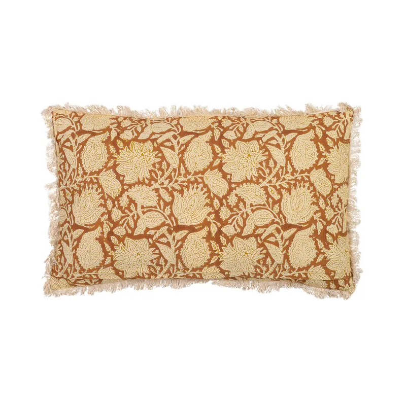 Almohadon Algodon Marron Helene 30*50 Tostado en TOSTADO - Textiles, Uruguay | Divino