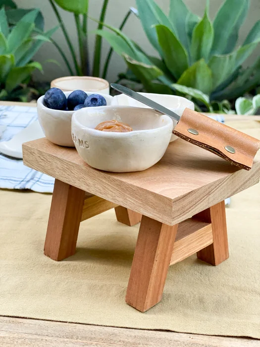 Banquito 4p de 15 cm en Madera natural - Decoración, Uruguay | Dreams On Time, vista 14