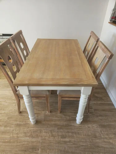 Juego De Comedor Madera Maciza Ozark Español Con 4 Sillas A Eleccion en A Eleccion - Mesas de comedor, Uruguay | Ozark Home, vista 4