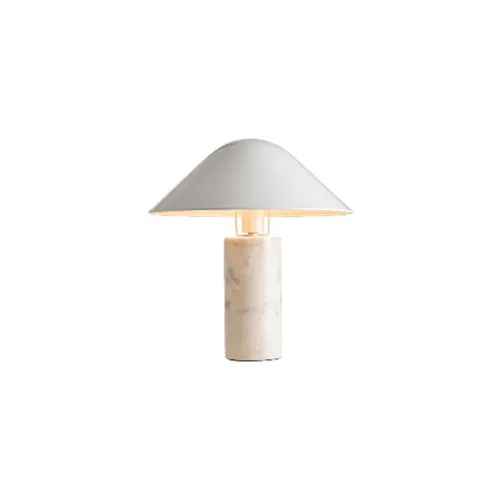 L. MESA RODAS BLANCO en Blanco - Lámparas de mesa, Uruguay | Masinfinito Casa
