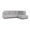 Rinconera Avero - Tela Microfibra - Chaise derecho - Berlin 05 (Ceniza) en Gris - Sillones y sofás, Uruguay | NYR, vista 1 de 4