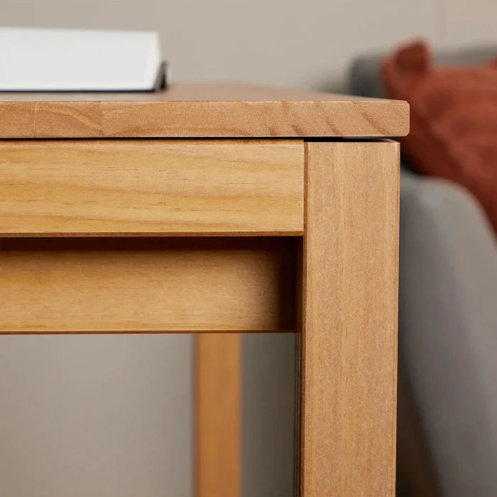 Escritorio 110cm Nara 2 Cajones - Madera Maciza en Madera natural - Escritorios, Uruguay | Balton, vista 7