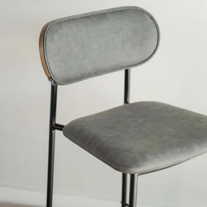 Banco Bar Doménico / Gris Oscuro en Gris - Butacas, banquetas y puffs, Uruguay | Fábrica Italiana, vista 3