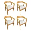 Set 4 Sillas Ivy - Madera de Gomero - Sillas, Uruguay | Berna home, vista 1 de 11
