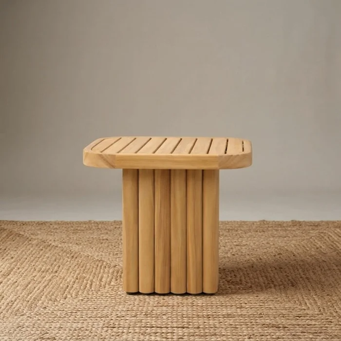 Athena Mesa Centro (ref. Milford) en Madera natural - Muebles para el exterior, Uruguay | Aihaus