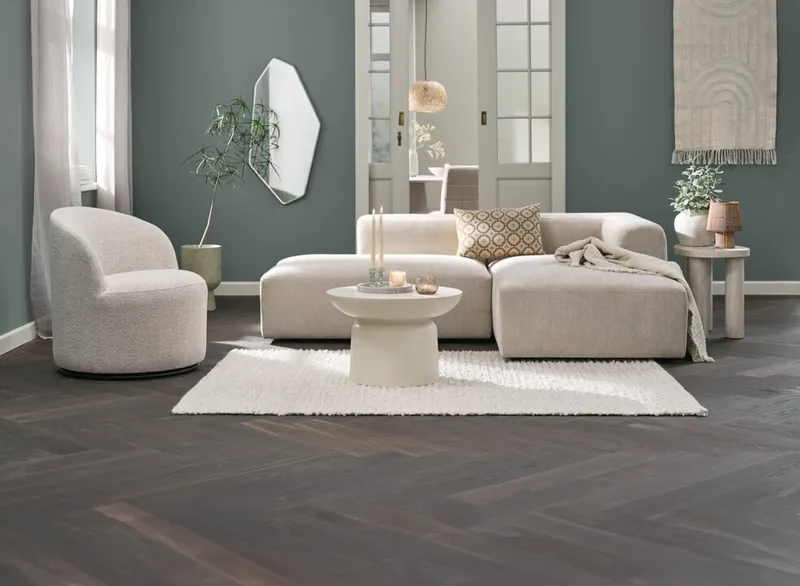 Sillón lounge ANDRUP giratorio beige en Beige - Butacas, banquetas y puffs, Uruguay | JYSK